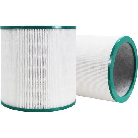 2 pièces de rechange compatibles avec le filtre de purificateur d'air Dyson TP00/02/03 BP01 AM11 élément de filtre Desmog (1/4)