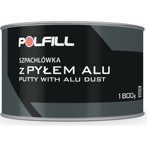 Masilla con relleno de polvo de aluminio 1800 g