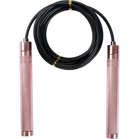 Corde À Sauter Lestée - Poignée En Alliage D'aluminium - Roulements Auto-lubrifiés - Pour Cardio Et Endurance - 1 Pièce (1/5)