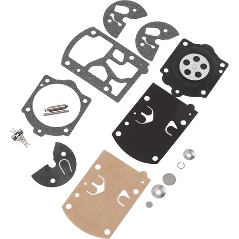 Kits de réparation de membrane et de joint de carburateur pour tronçonneuses WB 24, WB 25, WB 32 et WB 33 kit de réparation et de reconstruction de membrane pour Homelite 650 et 750 (1/5)
