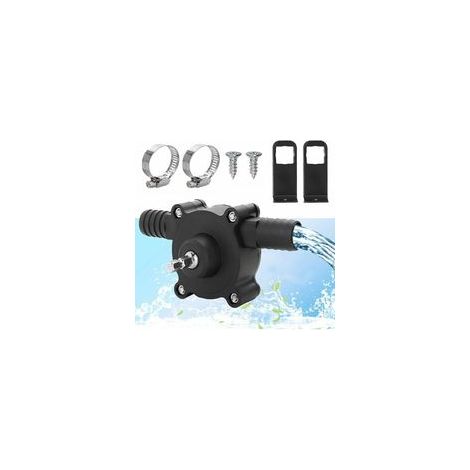 Pompe de perceuse électrique, pompe à eau pour la maison, le jardin, mini perceuse électrique manuelle portable auto-amorante pompe pour perceuse électrique domestique petite pompe à eau (1/5)