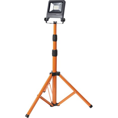 OSRAM Lampe de travail LED Trépied 1x30W 840, 4000K blanc froid, 2700 lm, IP65, réglable en hauteur 1,8m, 360° (1/4)