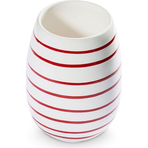 Gmundner Keramik Rotgeflammt, Vase (H: 15cm)