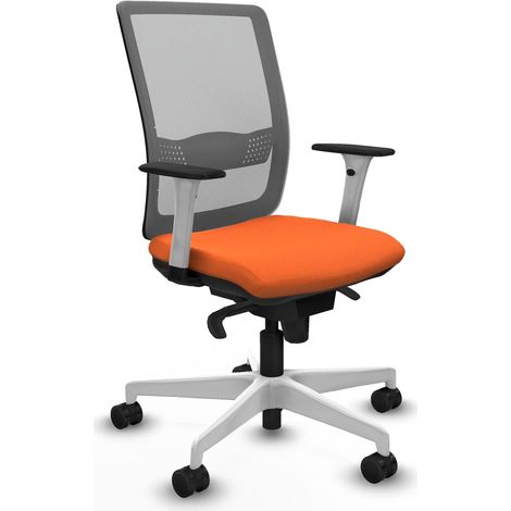 Silla de oficina piqueras y crespo Haches gris malla cómoda (1/2)