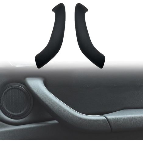 2 Türgriffabdeckungen, schwarzer ABS-Kunststoff, Ersatz für BMW X1 X2 F48 F49 F39 2016-2020 (1/5)
