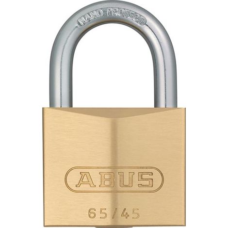 Cadenas 65 laiton 45mm s'entrouvrant 6451 Abus