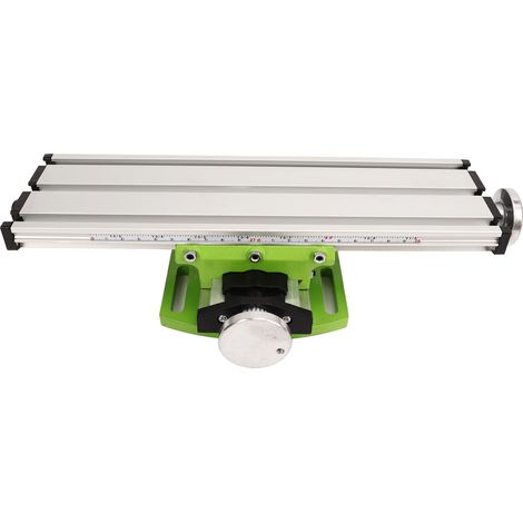 Fraiseuse de table multifonctionnelle BG6300, table transversale 310 x 90 mm, table coulissante, petite fraiseuse domestique pour le réglage des axes X et Y des perceuses d'établi (1/5)