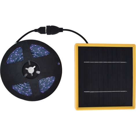 Lampe solaire de croissance pour plantes, spectre complet, ruban LED 5 W pour serres et horticulture, 5 V, 5 m (1/5)