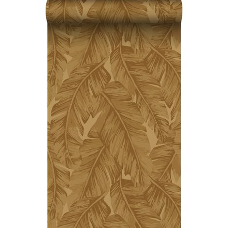 papier peint feuilles de palmier jaune ocre  - Origin Wallcoverings (1/5)