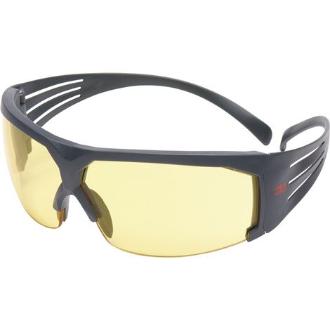 Lunettes de protection SecureFit™-SF600 EN 166 branches grises, verres jaunes po 7100112712