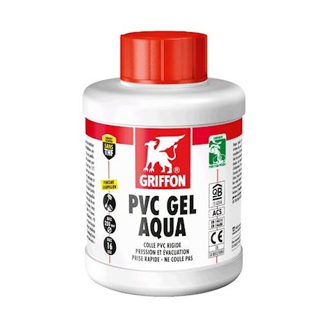 PVC Gel Aqua Especial Agua Potable Adhesivo GRIFFON bote 500 ml - 6140215