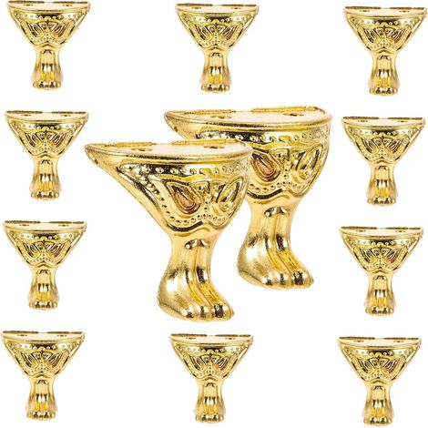 Lot de 12 protections d'angle en alliage de zinc pour boîtes à bijoux (1/5)