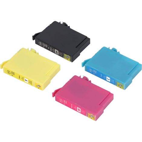Pack de cartouches de remplacement pour imprimante jet d'encre 4 couleurs Expression (noir, cyan, magenta, jaune) (1/5)