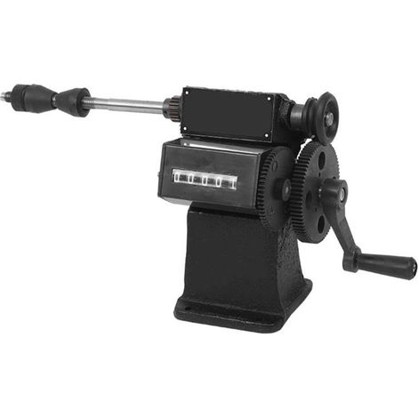 Manuelle Spulenwickelmaschine mit Zähler für 1/16"-1/2"-Spulen für Motorspulen und Gitarren-Tonabnehmer (1/5)