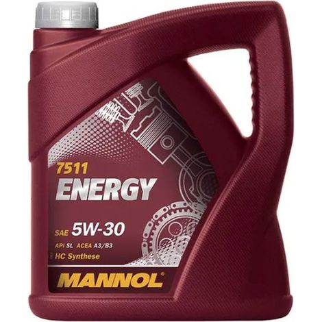 Olio motore per autoveicoli Mannol 5W30 energy 5 litri (7511) (sintetico)