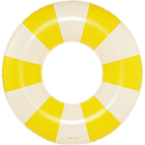Extra dicke, umweltfreundliche gelbe PVC-Schwimmboje für Erwachsene, farbecht, mit Schnellverschlussventil, stabil für den Einsatz am Strand und im Pool. (1/5)