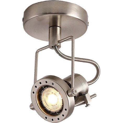 Spots LED encastrés, plafonnier de style industriel médiéval, éclairage à angle réglable pour tableaux (1/5)