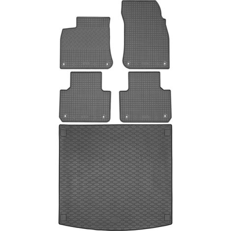 Volkswagen Touareg III SUV desde 07.2018 SET - Alfombrillas de goma para coche + alfombrilla para maletero