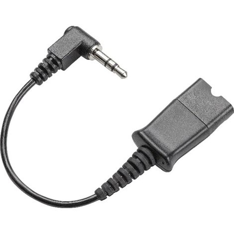 Cable de oro de 2,5 mm a QD (0,45 m)