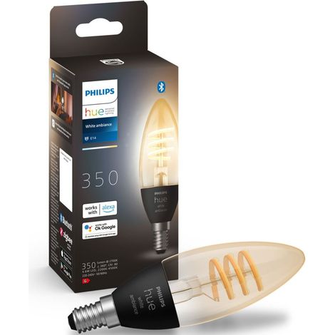 Philips hue Philips Hue White Ambiance Filament E14 Einzelpack 350l 4,6W (8719514411807) (1/5)