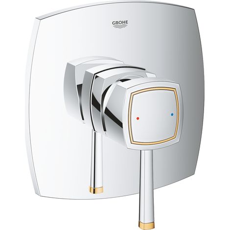 Miscelatore monocomando doccia Grohe Grandera, 1 consumatore, colorazione: Cromo / Oro - 24067IG0 (1/2)