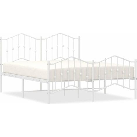 Maison Exclusive - Estructura cama sin colchón con estribo metal (1/5)