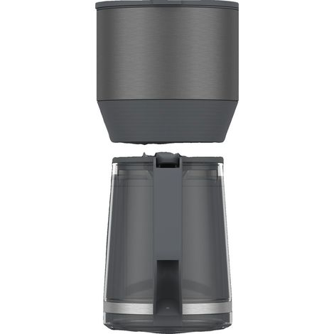 Cafetière Grundig KM 7340 1,25 L, 1150 W, inox foncé