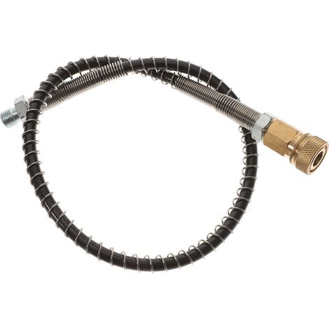 Tuyau De Pompe Haute Pression - Raccord Rapide Femelle 8 mm - Compatible Pompe Haute Pression Et Pompe À Air - 53 cm (1/4)
