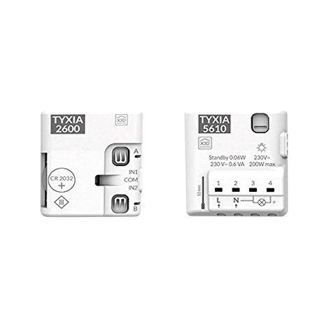 Delta Dore Pack Tyxia 2600 e Tyxia 5610 controllo luci