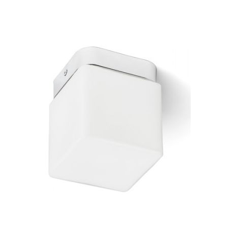 Plafoniera ESICA SQ da soffitto cromo 230V LED 6W IP44 3000K