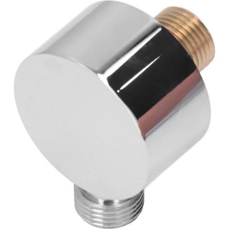 Adaptateur de douche - - Laiton Chromé - Installation facile - Montage mural - 1/2" G (1/4)