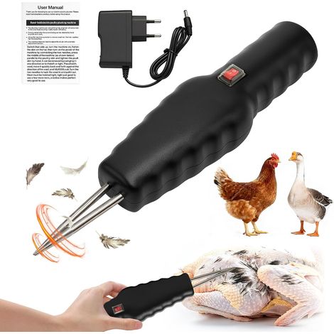 Plumeuse Volaille, Machine à plumer les volailles – Machine électrique à plumer pour volailles, Dinde, poulets, canards (1/5)