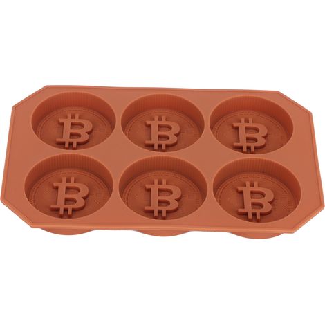 Moule à Biscuits 6 Cases en Silicone pour DIY Chocolat et Gâteaux - Accessoire de Pâtisserie Café (1/5)