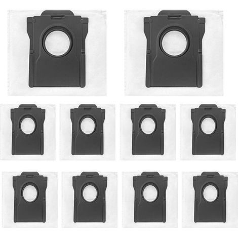 Lot de 10 Sacs à Poussière pour Aspirateur Dreame L10s Ultra, Filtration 99,99 %, Capacité 3,2 L, Installation Facile (1/4)