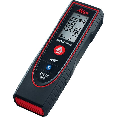 Leica Geosystems – Lasermètre laser Disto D110 – Portée 60m – Bluetooth pour transfert de mesures – Léger 92g pour usage professionnel