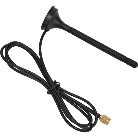 Antenne module sans fil, base magnétique 5dBi, connecteur SMA mâle, pour talkie-walkie et réseau, câble RG174, 868MHz, TB451 (1/5)