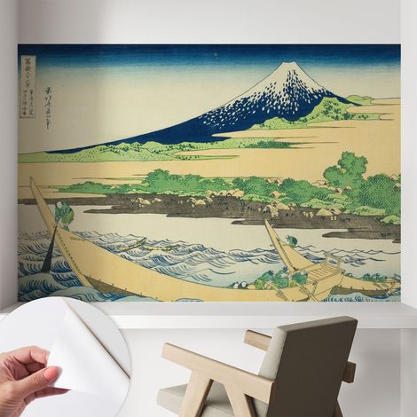 Fotomurale adesivo stickers - murali decorativo - soggiorno moderno - effetto realistico - Panorama montano 104x70 cm (1/5)