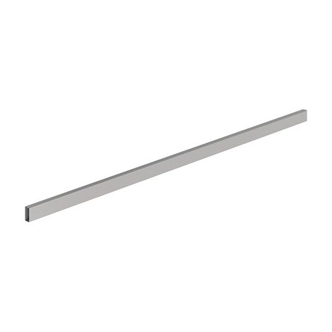 Tringle recoupable alu gris L.2m HETTICH pour tiroir à l'anglaise Arcitech - 9182706 (1/2)