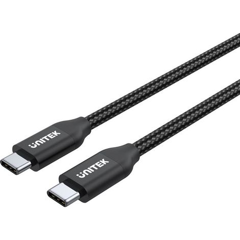 UNITEK C14059BK USB cable 2 m USB C Black (1/3)