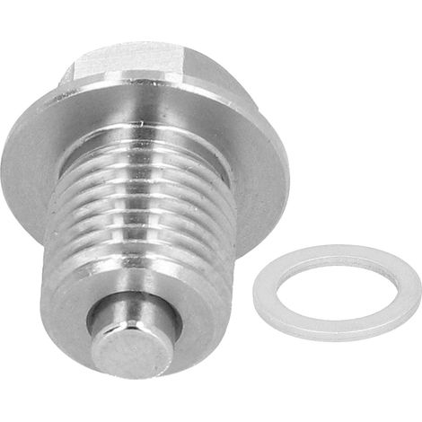 Ölablassschraube M14x1,5 mm aus Edelstahl mit Neodym-Magnet – Universelle Kurbelgehäuseschraube (1/5)