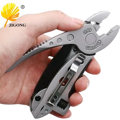 Jeu de clés multifonctions, pince indispensable pour le camping et les voyages, pince multi-outils (1/5)