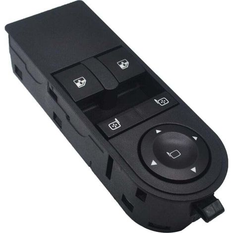 Interrupteur de commande de vitre électrique Ulisem, bouton de vitre électrique 13228879 pour Opel Astra H et Zafira B (1/4)