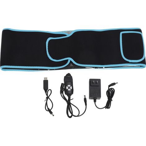 Ceinture chauffante infrarouge LED rouge 100V-240V, réglage luminosité, minuterie, fiable et sécurisée pour amincissement corporel (1/5)