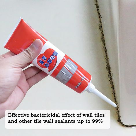Gel anti-moisissures 120 ml, crème nettoyante pour sols et fissures murales (1/3)