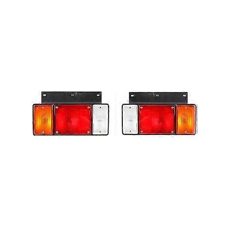 Rücklicht für Isuzu NPR ELF NPR NKR NHR NLR 1987-2022, Rücklicht, Blinker, Bremslicht, Autozubehör (Farbe: links und rechts) (1/4)