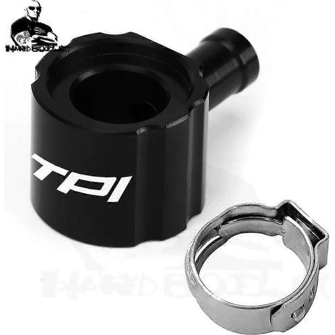 Für KTM SX, SXF, XC, XCF, EXC, EXCF 125, 200, 250, 300, 350, 400, 450, 500, XCW, TPI, XCFW Six Days 2019, 2020, 2022: Öl-/Kraftstofftankanschluss – TPI, schwarz