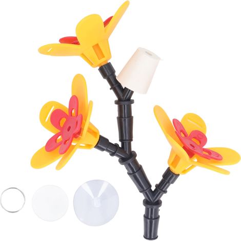 Distributeur DIY bouteille inoffensif alimentation fleur kit pour oiseau extérieur jardin terrasse sûr - qualité durable (1/5)