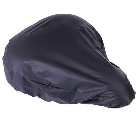 Housse de selle de vélo imperméable noire, housse de pluie pour selle de vélo-AquaForge (1/5)