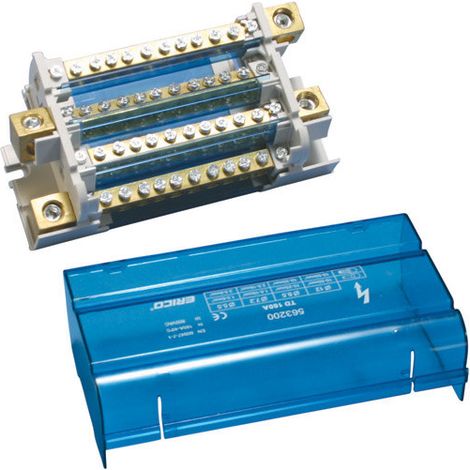 Blocco di distribuzione quadripolare 160A TD 160A 563200 (1/4)
