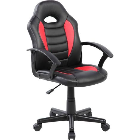Silla con Ruedas - Sillón de Oficina Negro